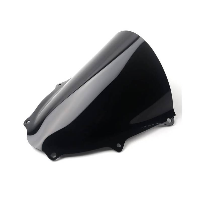 Windschutzscheibe Motorrad Windschutzscheibe Für Suzuki Für GSXR1000R Für GSXR1000 2017-2022 Windschutzscheiben Windabweiser Visier Glas(Bright Black) von LEINOX