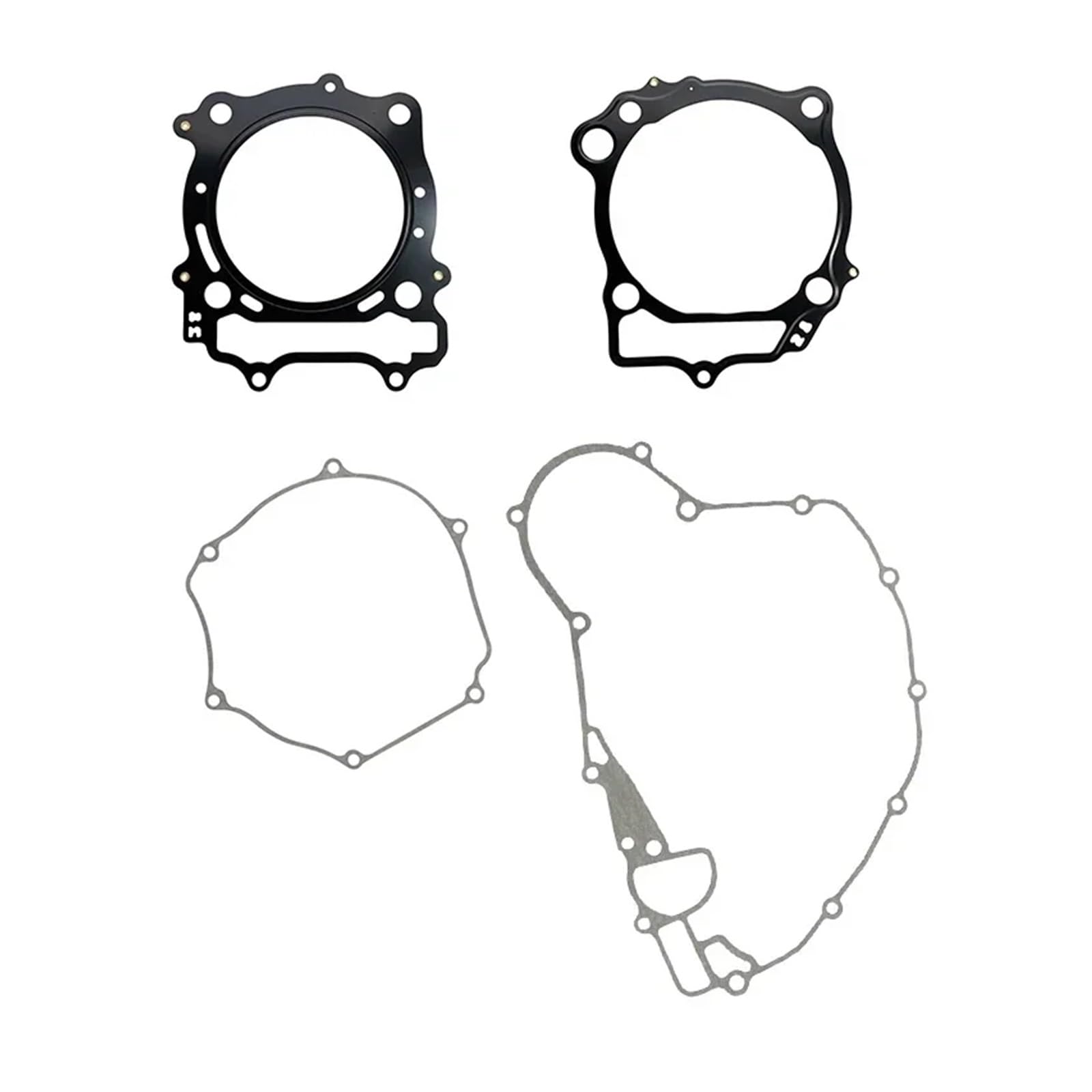 Motorrad Motor Zylinder Kurbelgehäuse Kupplung Abdeckung Dichtung for RMX450 RMX 450 2010-2011 2017-2019(Total kits) von LEISDD