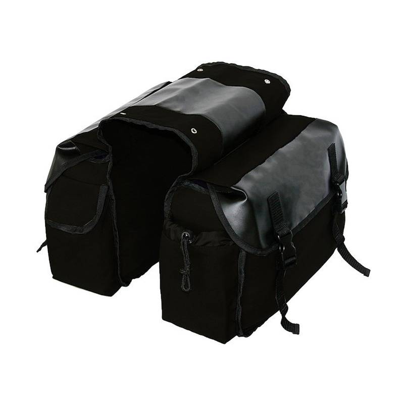 Gepäckträger für Fahrräder, 40 l, Doppeltaschen, wasserdicht, für Wandern, Camping, verstellbar von LEJIAJU
