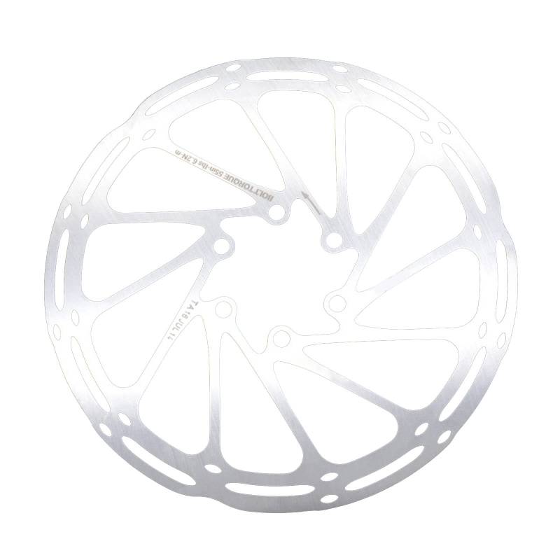 Scheibenbremsrotoren mit Schrauben, 160 mm/180 mm/203 mm, für Fahrräder, Scheibenbremsen, Rotoren für Rennrad, Mountainbike, 2 Stück von LEJIAJU