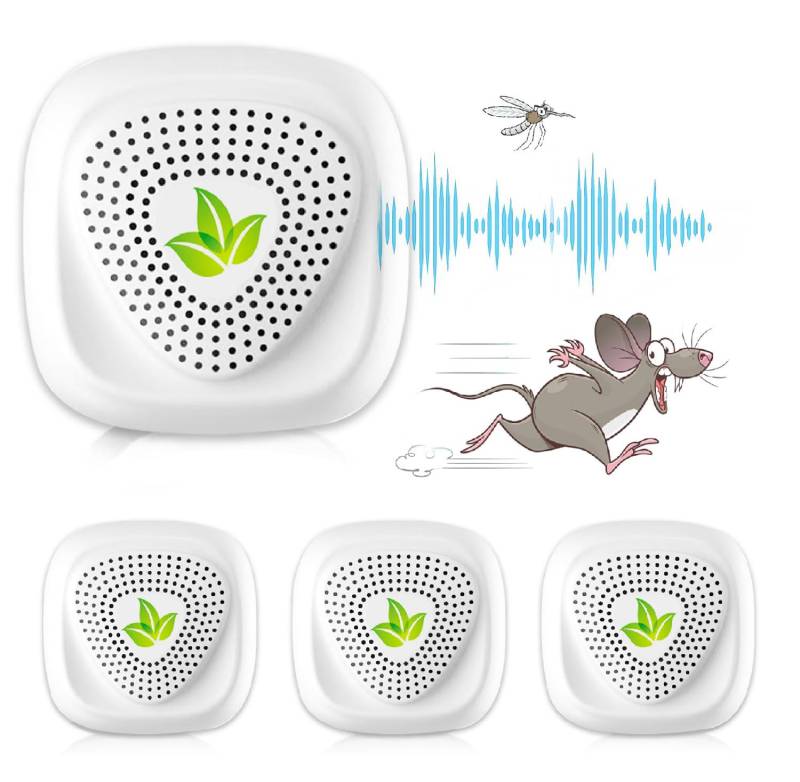 Antizanzare Mückenschutz Ultraschall Schädlingsbekämpfer, Elektronische Insektenschutzmittel Indoor, Ultraschall-Abwehrmittel Mücken, Nagetiere, für Kakerlaken, Motte, Mäuse, Ratten Specchietto von LEMENG