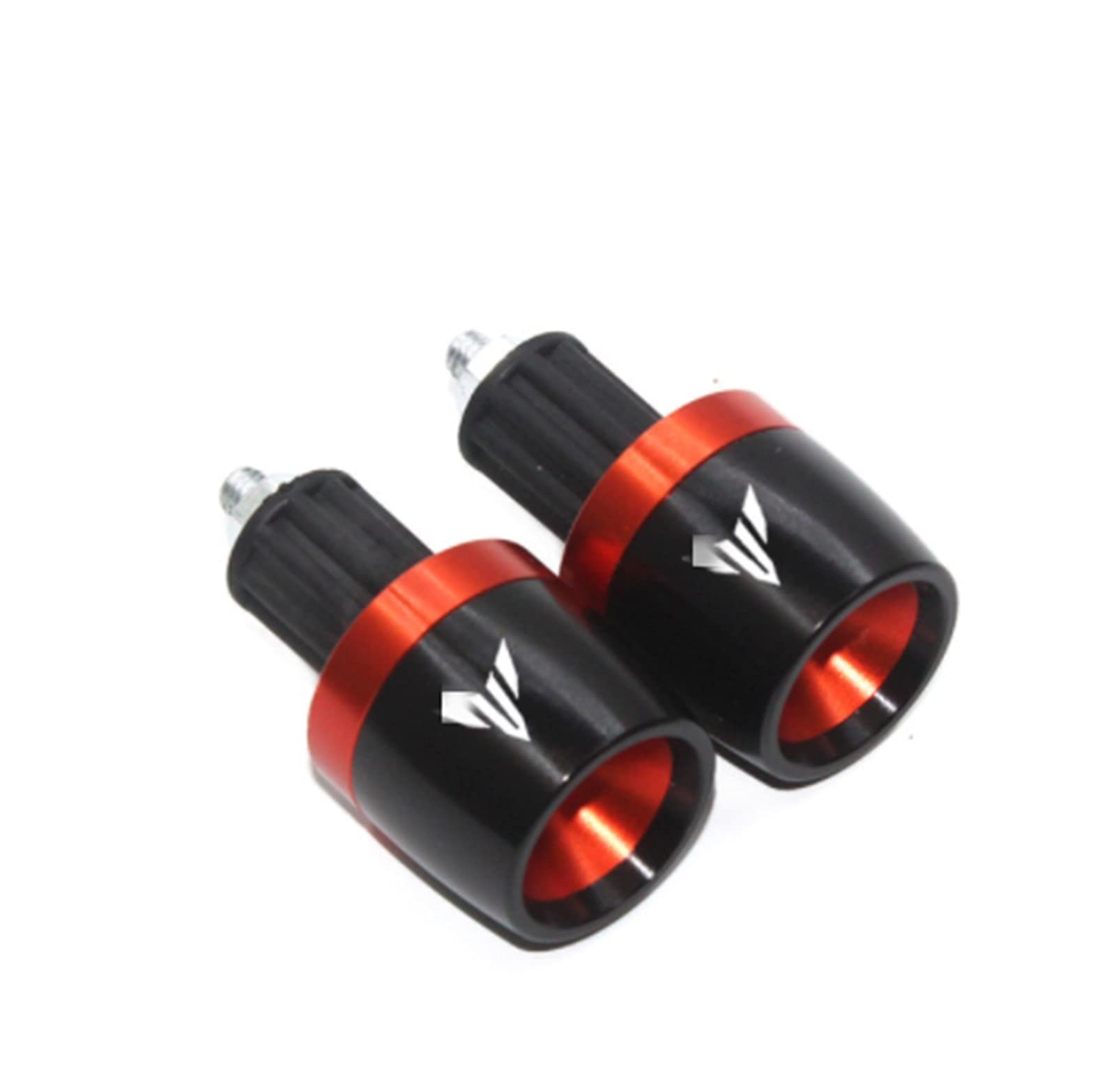 Motorrad Lenkergriffe Für MT 03 07 09 10 T&Racer 900 GT Plug Slider Lenkerenden(Orange,Blue,Green,Silver,Black) von LEMST