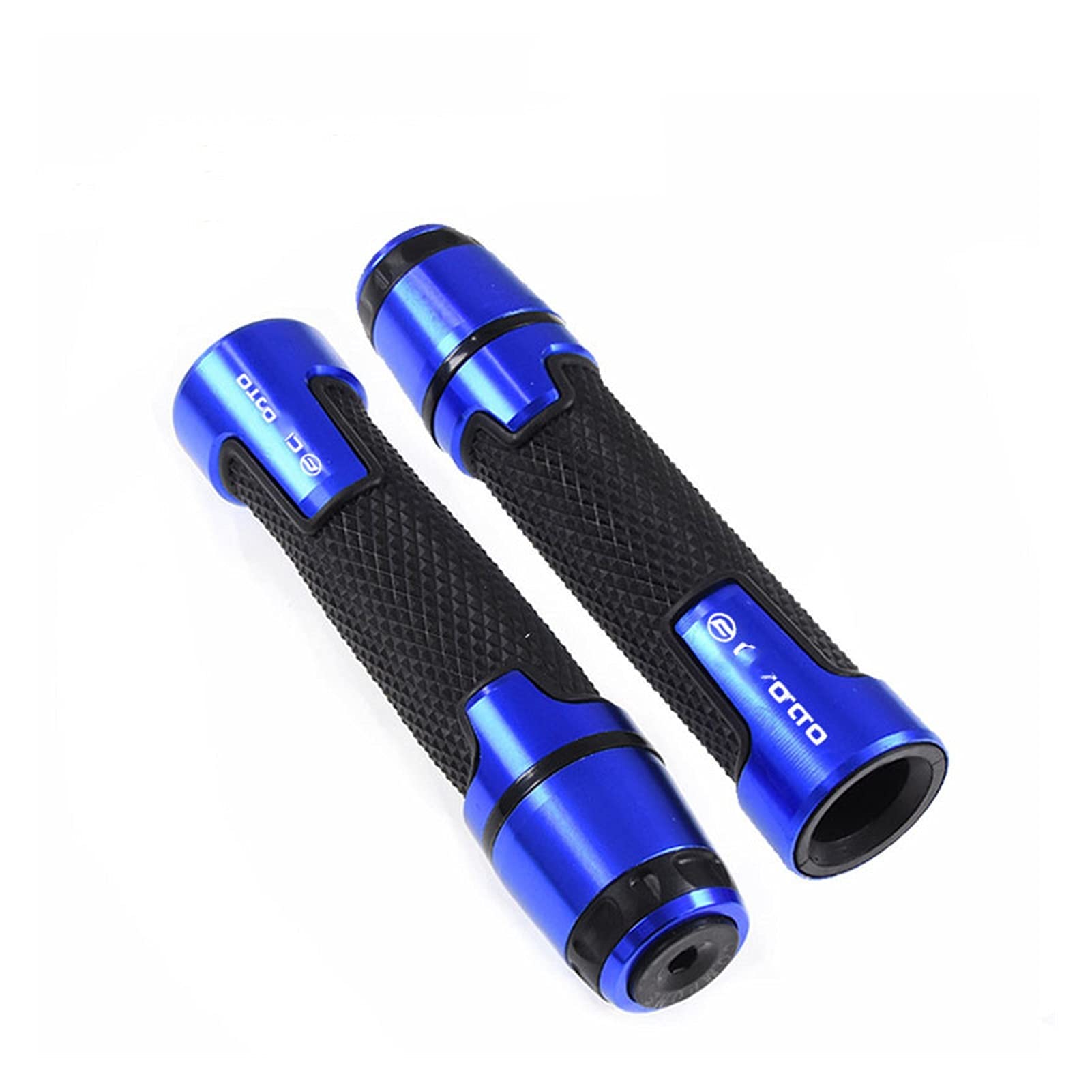 Motorrad Lenkergriffe Motorradzubehör 7/8" 22mm Handle Grip Protector Lenker Für C&FMOTO 400NK 650NK 150NK(Blau) von LEMST