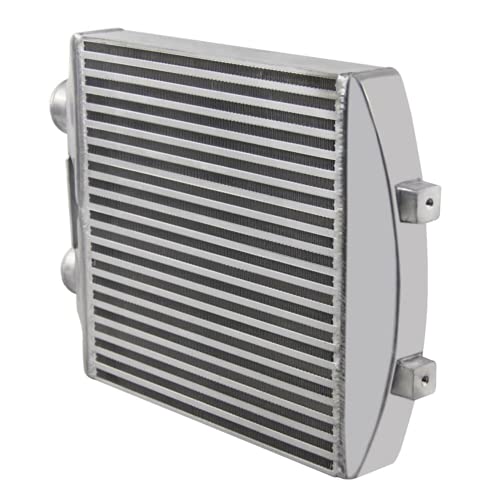 LENJKYYO Ladeluftkühler Intercooler 70MM Seat Sport Aluminium Innenkühler 60PSI für das Ibiza Mk4 das VW Polo 9N3 Turbokühler das VW Polo/Alles Seat das Ibiza/Skoda Fabia 1.9 TDIs von LENJKYYO