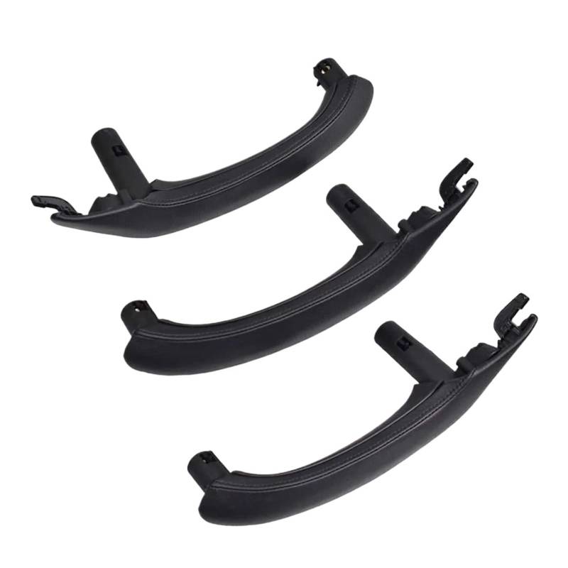 Auto Innenraum Türgriff Innentür-Armlehnen-Zuggriff Schwarze Leder-Außenabdeckung Für Für X3 Für X4 Für F25 Für F26 2010 2011 2012 2013 2014 2015 2016 Auto Türgriff(LHD Set Black) von LENTLY