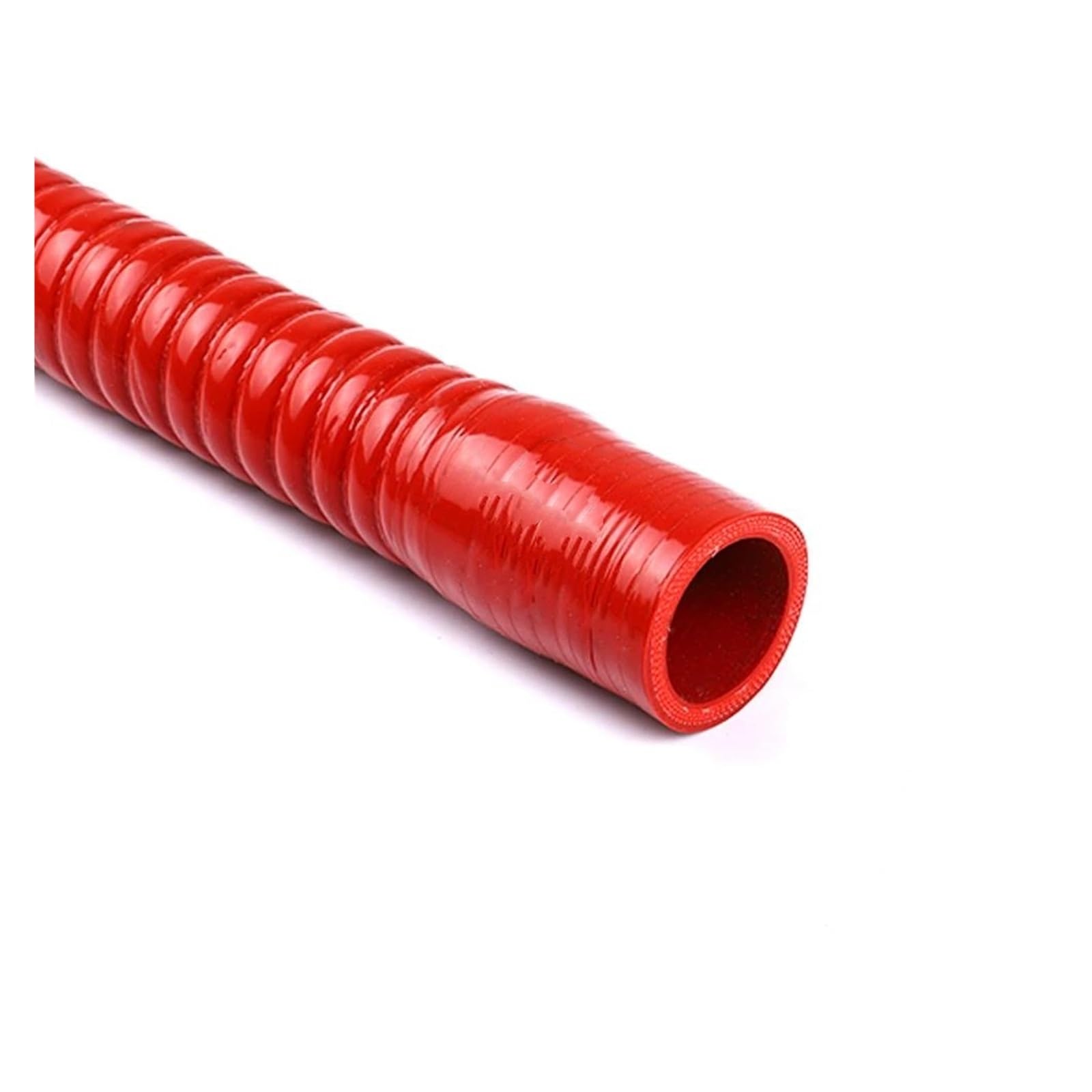 Auto Lufteinlass Ansaugschlauch Ansaugrohr Auto Silikon Flexible Schlauch ID 42 51 55 57mm Für Wasser Kühler Rohr Für Lufteinlass Hochdruck Gummi Joint Rohr Für Toyota Länge 50cm(Rot,ID 42mm) von LENTLY