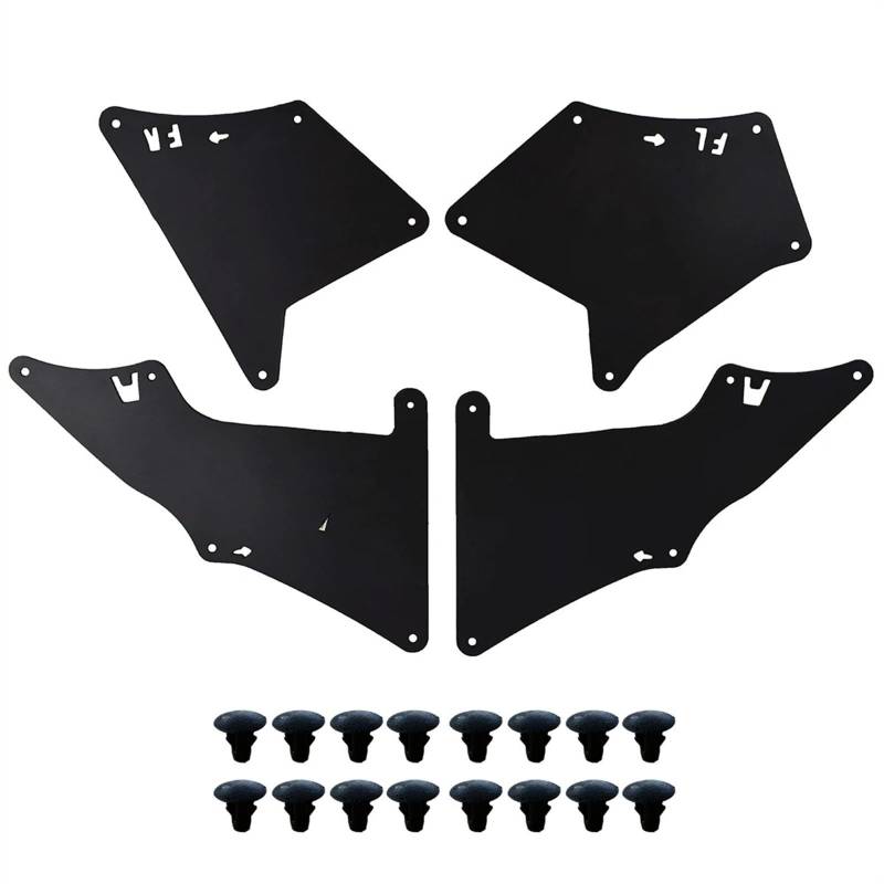 Auto Spritzschutz Für Toyota Für Land Für Cruiser Für Prado Für J120 J150 2003-2020 Spritzschutz Schild Schürze Dichtung Schmutzfänger W Clips Kotflügeleinsätze Auto Kotflügel von LENTLY