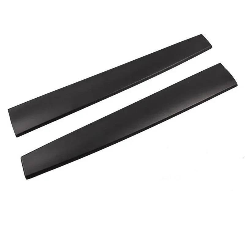 Auto Styling Zierleisten 2/4 Stück Matte Armaturenbrett Dekoration Für Tesla Für Modell 3/Y Tür Innen Armaturenbrett Tür Modifikation Abdeckung Dekor Klebeplatten Zierleisten Auto Zierleistenkeile Set von LENTLY