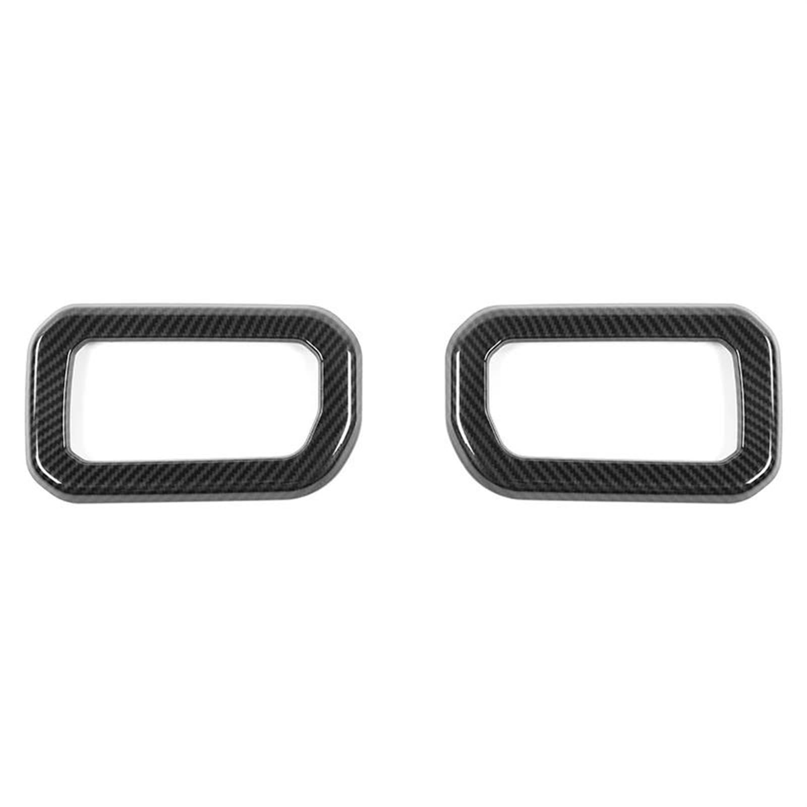 Auto Styling Zierleisten Auto-Innentürgriff-Dekorationsabdeckungsaufkleber Für Suzuki Für Jimny JB74 2019 2020 2021 2022 2023 2024 Innenzubehör Auto Zierleistenkeile Set(Carbon Fiber Grain) von LENTLY