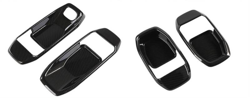 Auto Styling Zierleisten Auto-Innentürgriff-Schüssel-Dekorationsabdeckung Für Jeep Für Wrangler JL Für Gladiator JT 2/4 Türen 2018-2023 Innenleistenzubehör Auto Zierleistenkeile Set(4Pieces) von LENTLY