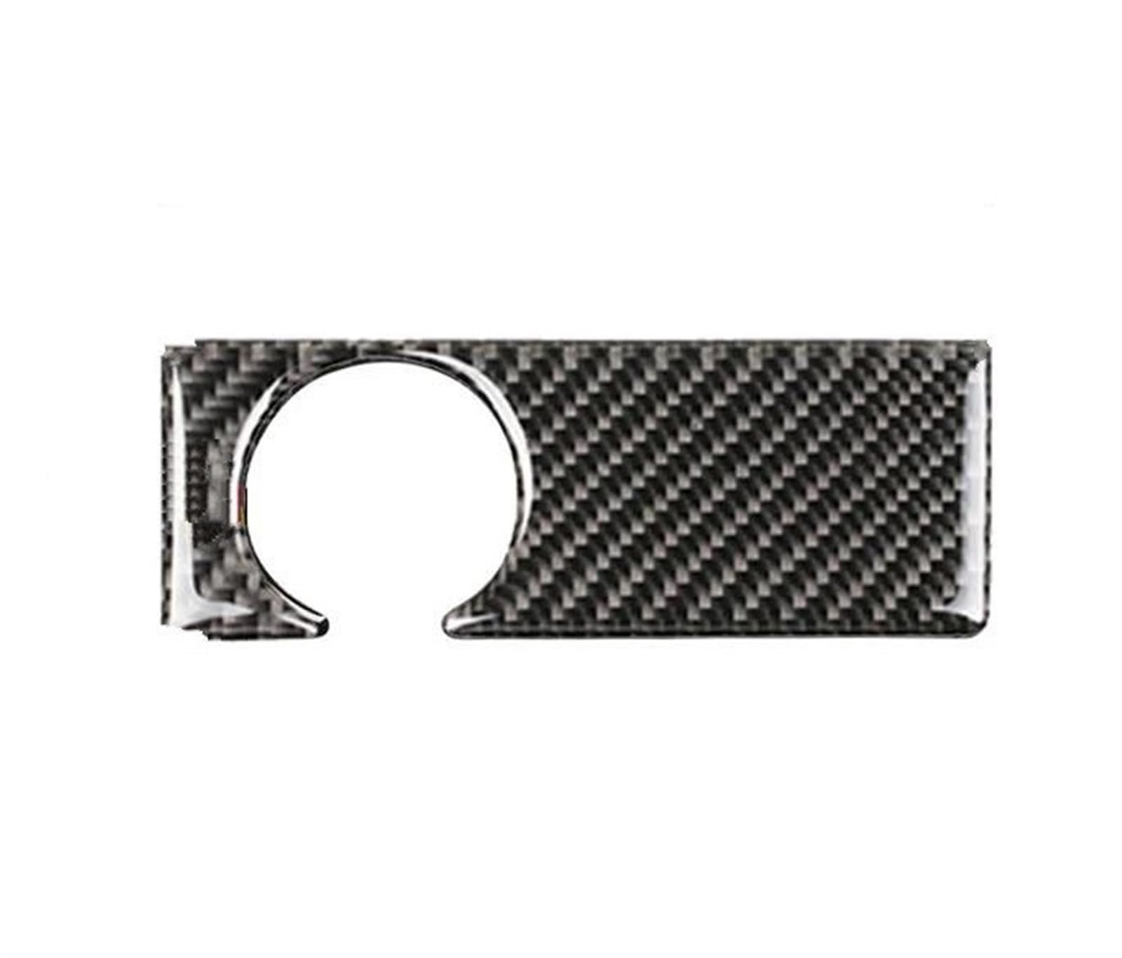 Auto Styling Zierleisten Für A6 C6 4F 2005-2011 Auto Motor Start Stop Panel Trim Aufkleber Carbon Fiber Schlüsselloch Rahmen Auto Innen Zubehör Dekor Auto Zierleistenkeile Set(RHD B) von LENTLY