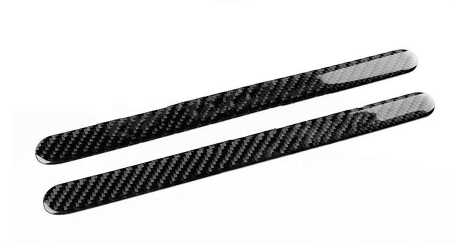 Auto Styling Zierleisten Für Mini Für Countryman U25 2024 2025 Auto Armlehne Box Seitenstreifen Aufkleber Innenverkleidung Zubehör Weiche Kohlefaser Dekoration Auto Zierleistenkeile Set(Black carbon-2 von LENTLY