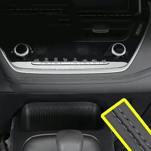 Auto Styling Zierleisten Pu-Leder Im Autostil, Universell, DIY, Flexible Innenform, Zierleisten, Auto-Accessori-Dekoration, Zopfstreifen, Armaturenbrett-Aufkleber Auto Zierleistenkeile Set(Schwarz,250 von LENTLY