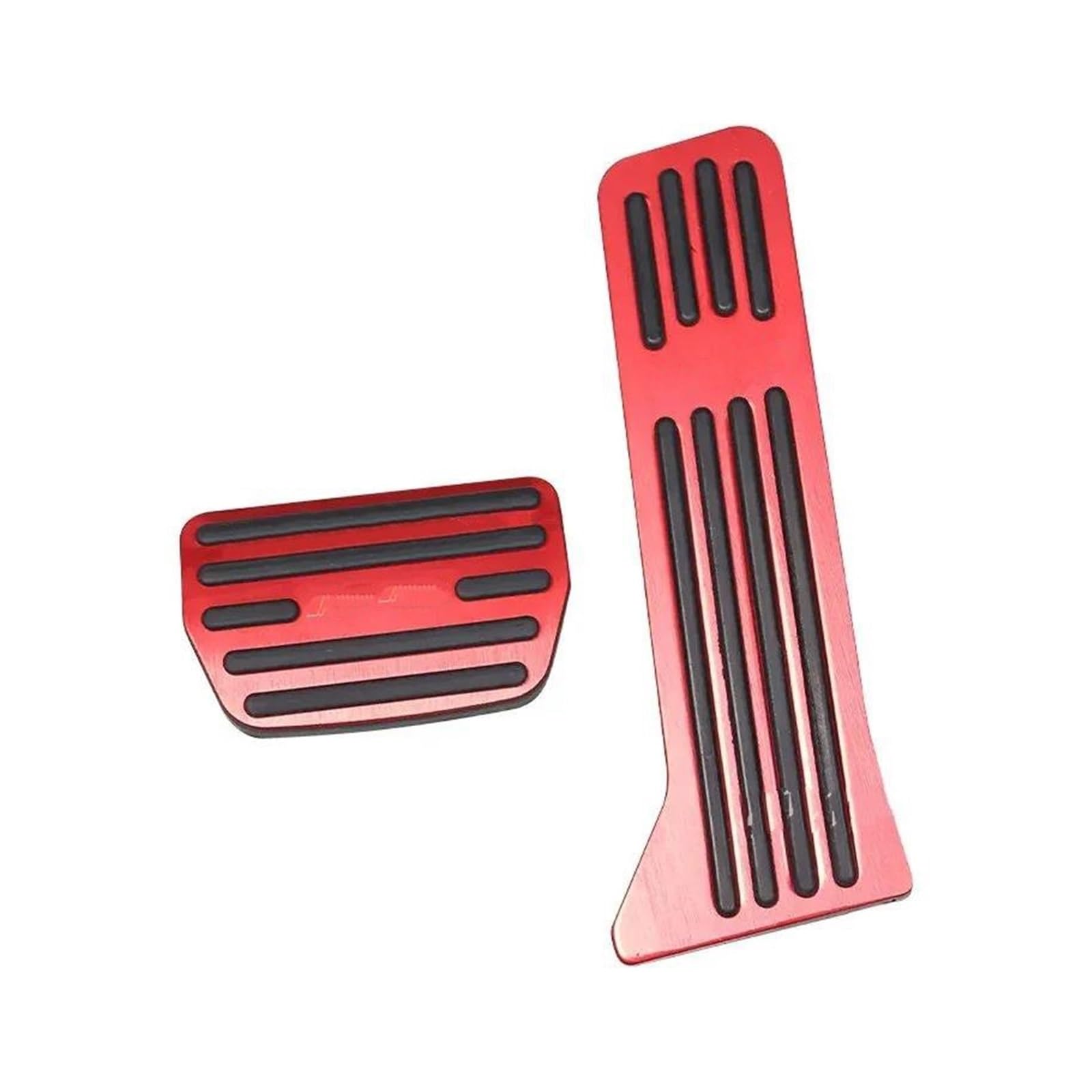 Bremspedalabdeckung Für Changan Für Uni-K Für UNIK Für Uni K 2020 2021 2022 2023 2024 Autofußpedale Gasbremse Edelstahl Restfoot Pedal Pad(2 Piece red) von LENTLY