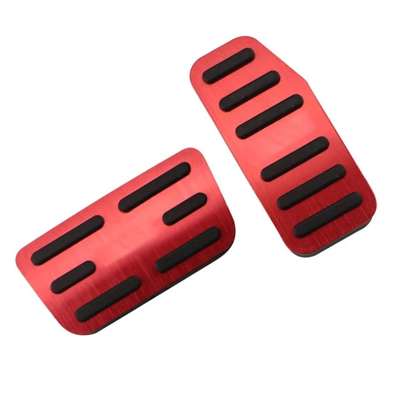 Bremspedalabdeckung Für Fit Für Jazz Für GK3 Für GR1 2014-2022 Auto rutschfeste Fußpedale at Auto Gaspedal Gasbremse Fußstütze Pedalabdeckungen(2 Piece red) von LENTLY