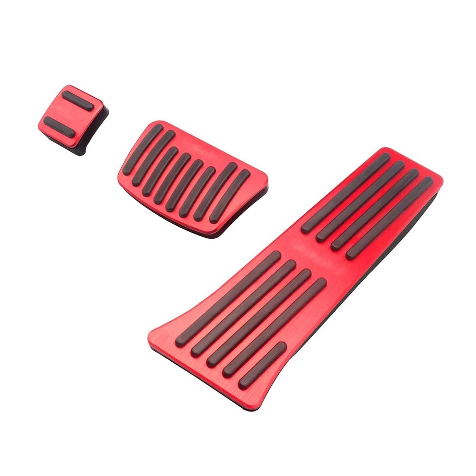 Bremspedalabdeckung Für Hyundai Für Tucson Für TL 2015 2016 2017 2018 2019 2020 Auto Gaspedal Bremse Kupplung Pedal Fußstütze Pedale(Red at 3) von LENTLY