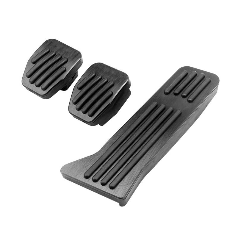 Bremspedalabdeckung Für Mazda Für CX-5 Für CX5 Für CX 5 Für KE Für KF 2012-2023 2024 Auto Gaspedal Fußstütze Bremse Kupplung Pedale Pad Abdeckung(MT 3pcs Black) von LENTLY