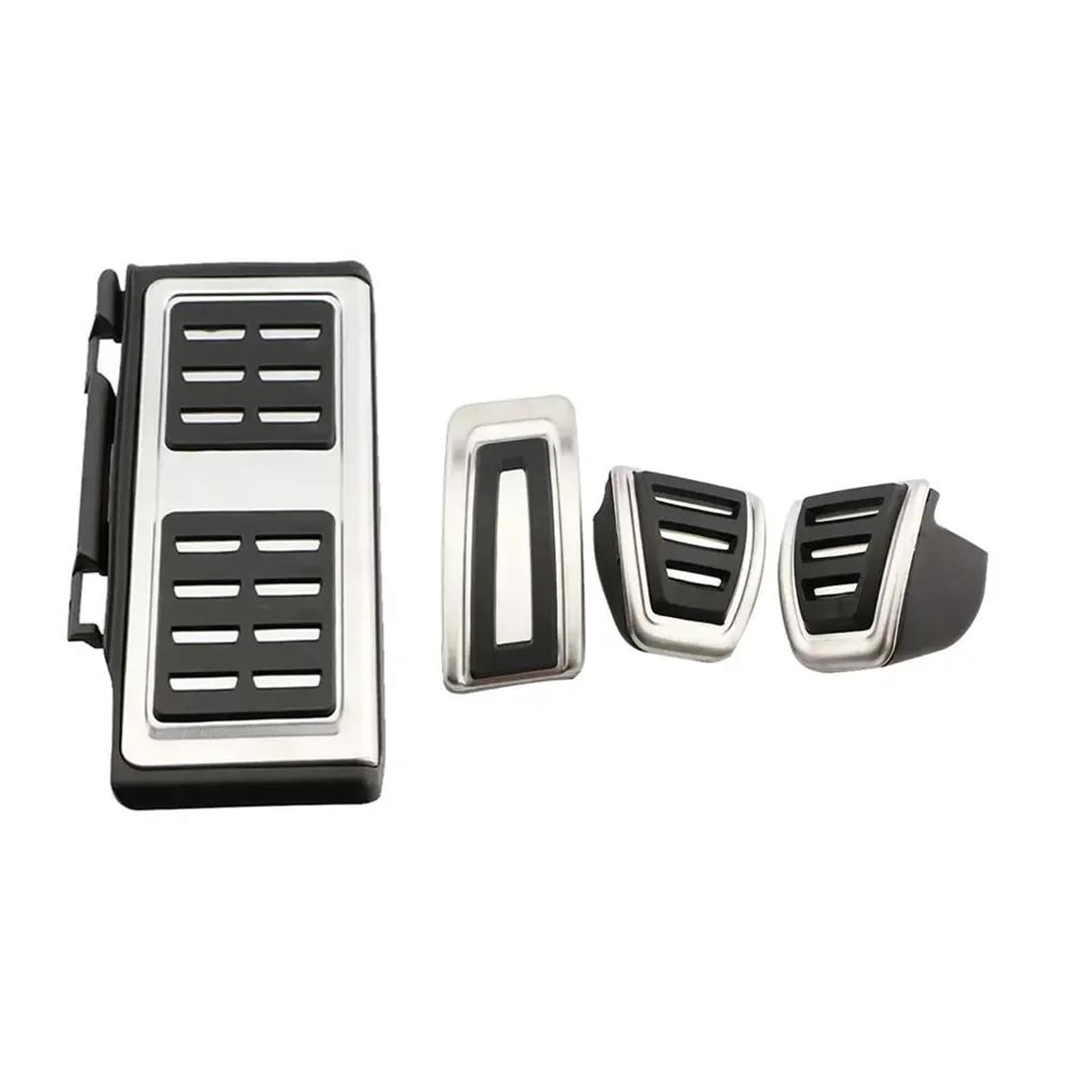 Bremspedalabdeckung Für VW Für Golf 8 Für Mk8 Für CD1 Für CG5 2022 2023 2024 2025 Auto Fußpedal Bremspedale Edelstahl Beschleunigerabdeckung(4piece) von LENTLY