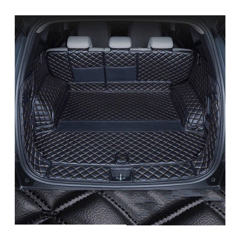 Für Hyundai Für Tucson 2021-2023 Für NX4 N Auto Stamm Schutz Matten Linie Cargo-Liner Teppiche Pad Innen Boot Kofferraumwanne Schutzmatte (Farbe : Full Cover A) von LENTLY