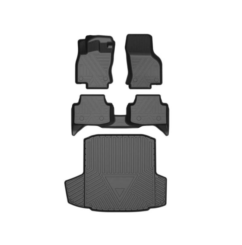 Für Skoda Für Octavia 5E Limousine 2012-2019 Auto Fußmatten TPE Fußmatten Cargo-Liner wasserdichte Pad Stamm Tablett Stamm Matte Kofferraumwanne Kofferraummatte Kofferraumschutz von LENTLY