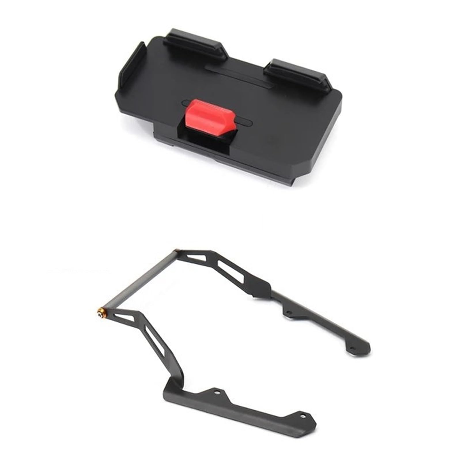 LENTLY Navigationshalterung Für Aprilia SR GT200 GT 200 2022 2023 Motorrad Windschutzscheibe Ständer Halter Telefon Handy GPS Navigation Bracke Telefonhalterung Motorrad(Set - 12MM) von LENTLY