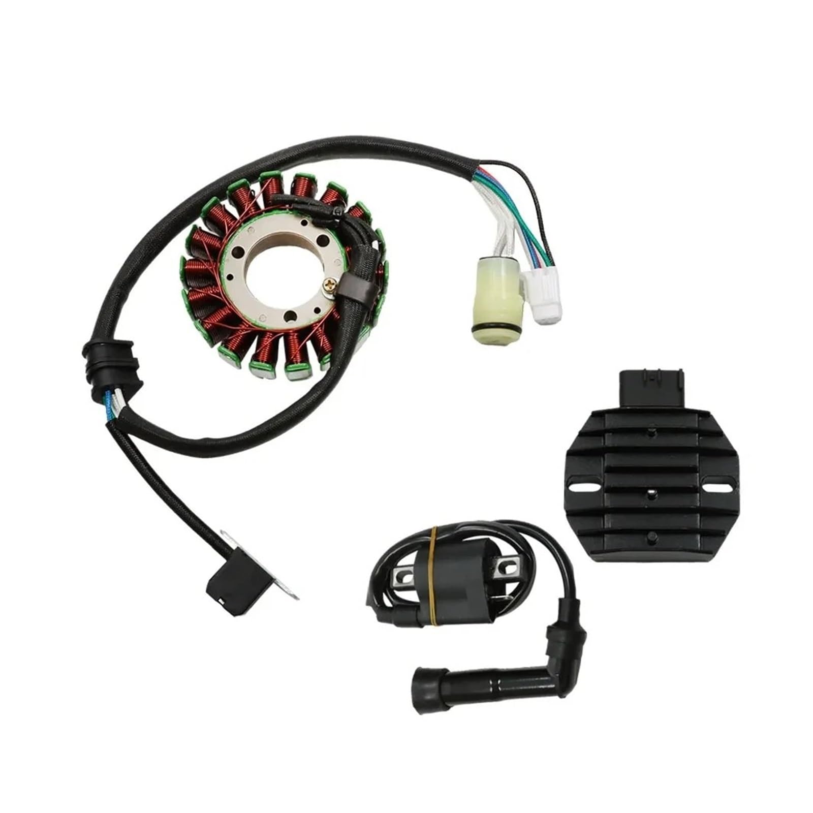 Zündspule Für Raptor 660 Für YFM660 2001 2002 2003 2004 2005 Stator/Regler Gleichrichter/Zündspule Zündungen von LENTLY