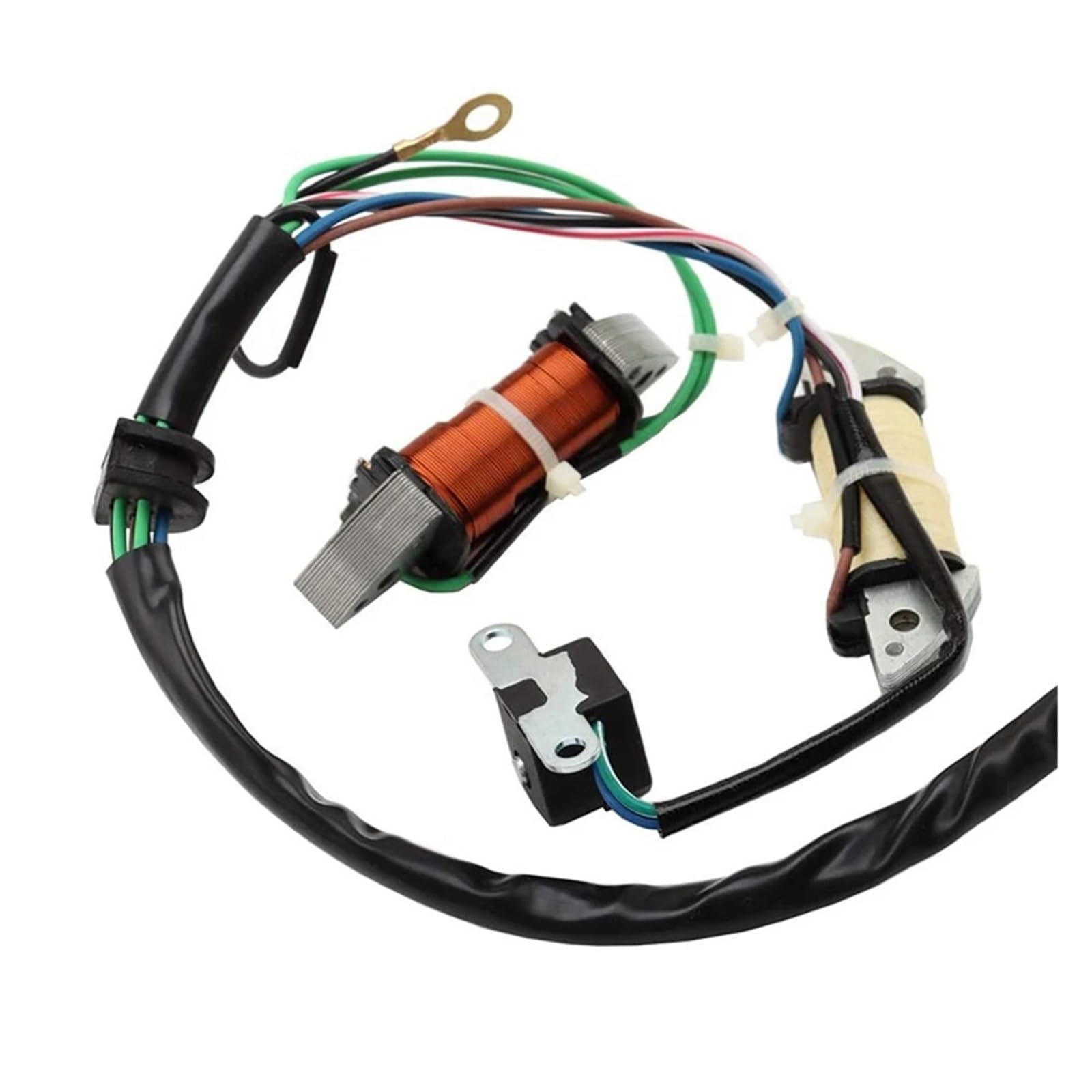 Zündspule Für Welle Für Blaster 760 Für Runner Für XL GP 760 Magneto Stator Generator Zündspule Montage 64X-85521-00-00 64X-85521-01-00 Zündungen von LENTLY