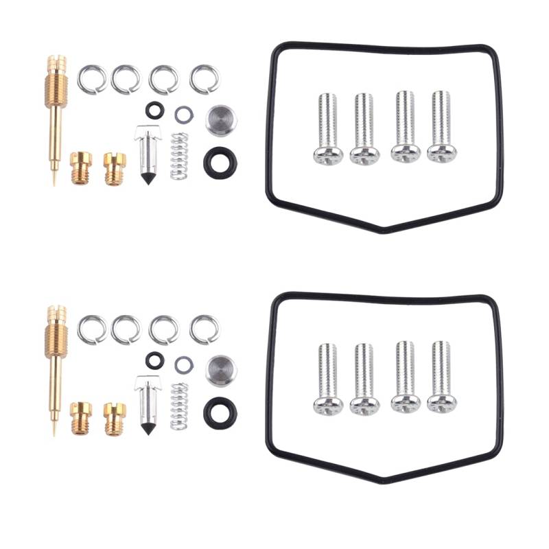 LETAOSK 2set Vergaser Carb Repair Rebuild Kit Fit für Kawasaki KZ440 KZ 440 1980-1983 von LETAOSK