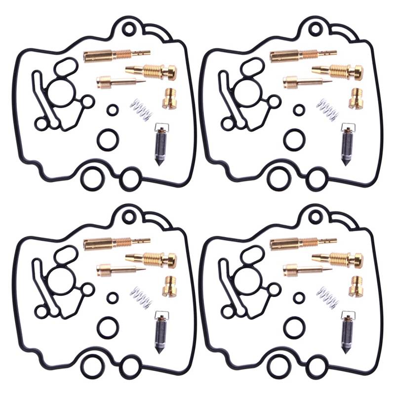 LETAOSK 4Sets Vergaser Reparatur Reparatursatz Fit für Suzuki RF600R RF900R von LETAOSK