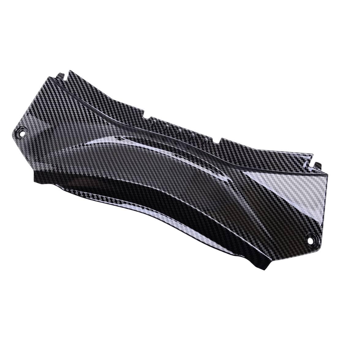 LETAOSK Carbon Fiber Style Heck Mitte Verkleidung Motorhaube Fit für Yamaha YZF R3 MT-03 2014-2023 von LETAOSK