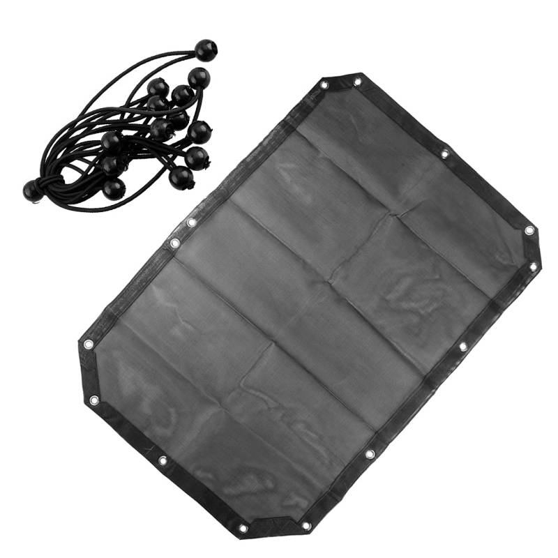 LETAOSK Dach Sonnenschutz Mesh Cover Top Bikini Schutz Fit für Jeep Wrangler JK JKU 2007-2017 2Tür von LETAOSK