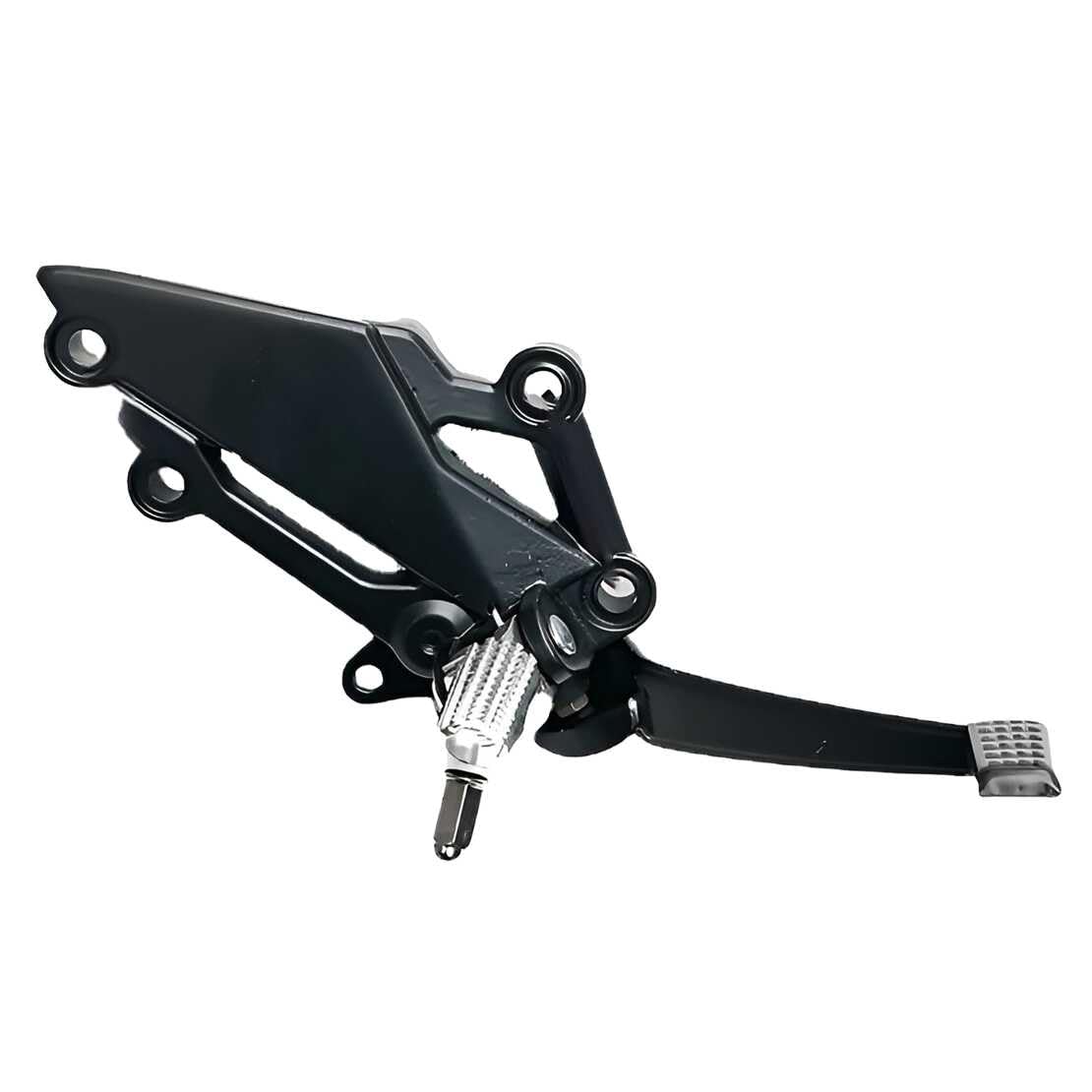 LETAOSK Schwarz Motorrad Fußrastenhalterung Fuß Bremspedal Peg Hebel 35063-0999 Fit für Kawasaki Ninja 250/R Z250 EX250 EX300 von LETAOSK