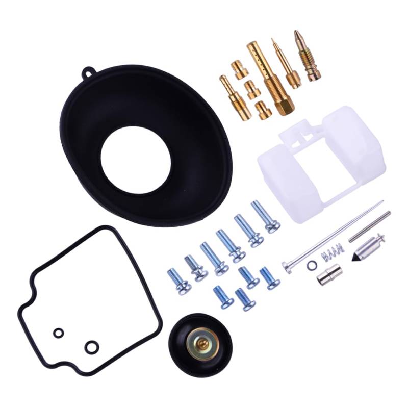 LETAOSK Vergaser Reparatur Umbau Schwimmer Luftabsperrventil Membran Kit Fit für Honda NX650 XR650L von LETAOSK