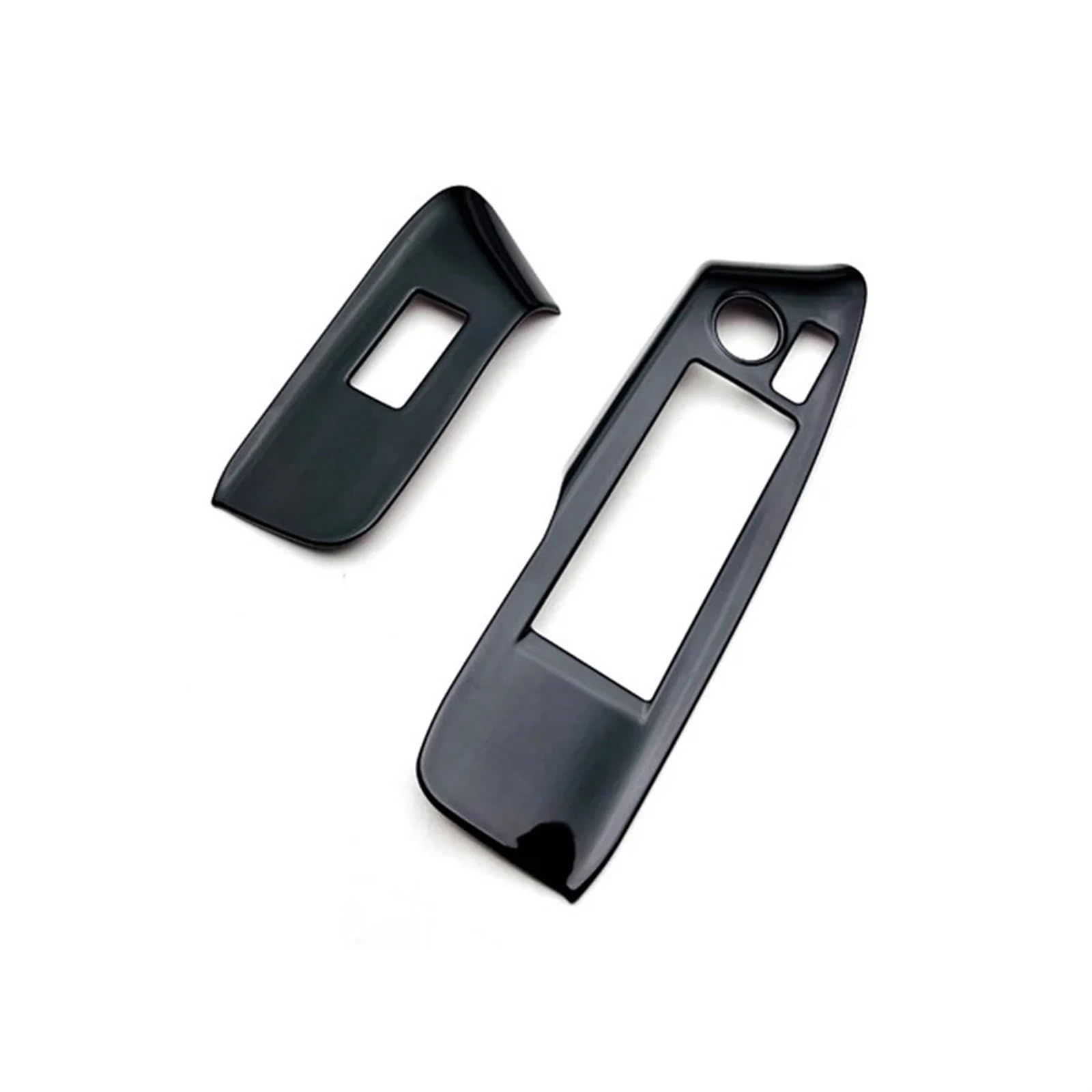 LFDTO Auto Glänzend Schwarz Fenster Glas Lift-Taste Trim Schalter Abdeckung Tür Armlehne Panel Aufkleber Fit for Toyota Sienta 2023 + von LFDTO