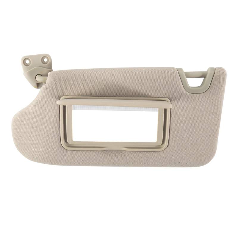 LFDTO Auto-Sonnenblende, passend for Nissan Altima 2013–2018, mit Kosmetikspiegel-Abdeckplatte, passend for Blockieren von Sonnenlicht, 96401-3TA2A, 96400-3TA2A(Beige Left Side) von LFDTO