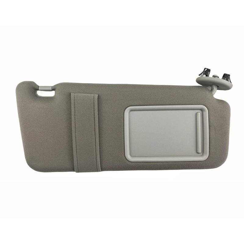 LFDTO Beige-Grauer Auto-Innenspiegel vorne, Sonnenblende, ohne Licht, passend for Toyota Camry 2007–2011, OE 74310-06750-E0 74320-06780-B0(Gray Right Passenger) von LFDTO