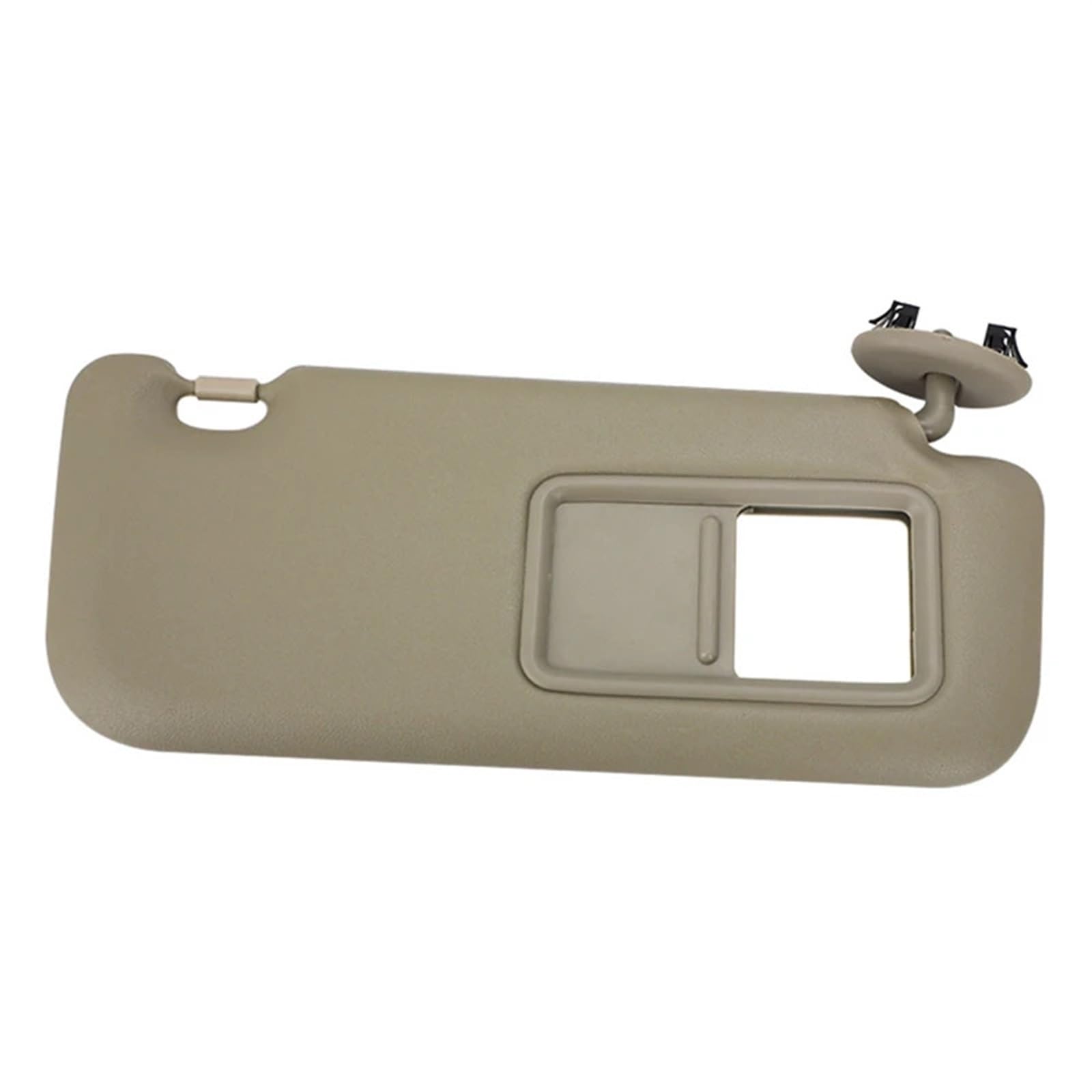 LFDTO Fit for Toyota Auris Corolla 2010 2011 2012 2013 Auto Innen Sonnenblende Mit Spiegel Grau Beige Links Rechts Seite Fahrer Beifahrer Seite(Beige Right) von LFDTO