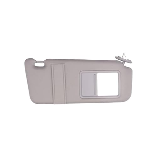 LFDTO Grau Beige Sonnenblende passend for Toyota Venza 74320-0T021-B1 2009–2016. Auto mit Licht 74320-0T022-B1. Grauer Sonnenschutz(Gray Right) von LFDTO