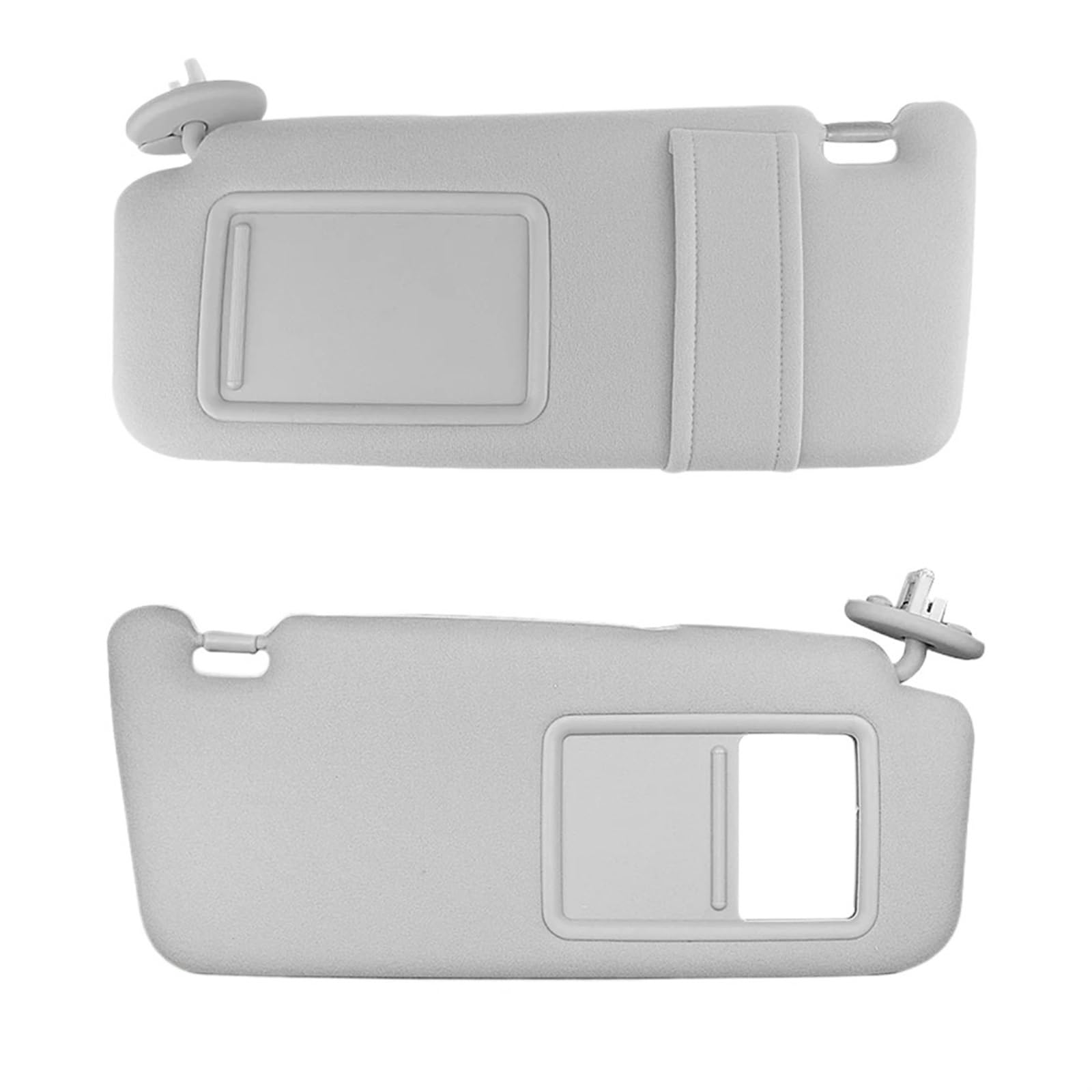 LFDTO Graue Sonnenblende, passend for Toyota Venza 2009–2016, Auto mit Schiebedach, Fahrer- und Beifahrerseite, Frontfenster-Schattenabdeckung, Sonnenblende, Sonnenschutzrollo(2X Left-Right) von LFDTO