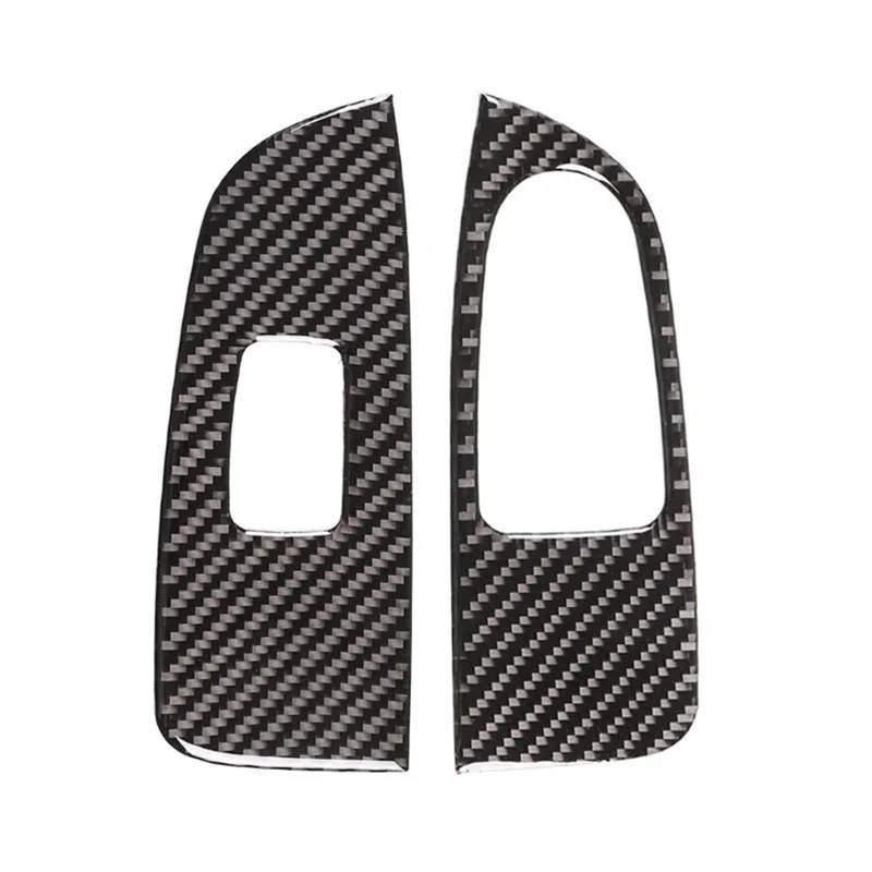 LFDTO LHD Fit for Mercedes Benz V Klasse V250 V260 2015-2019 2020 Auto Carbon Faser Tür Fensterheber Panel Schalter Taste Rahmen Abdeckung Trim von LFDTO