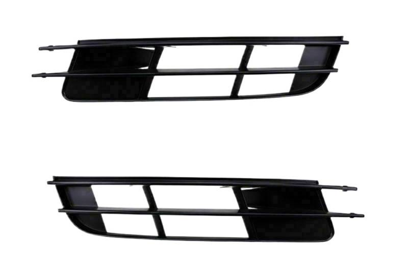 LFDTO Links Rechts Nebelscheinwerfergitter Auto Front Lower Bumper Cover Grille Kunststoff Schwarz 4L0807681 4L0807682 Passend for Q7 2007 2008 2009(1Pair) von LFDTO