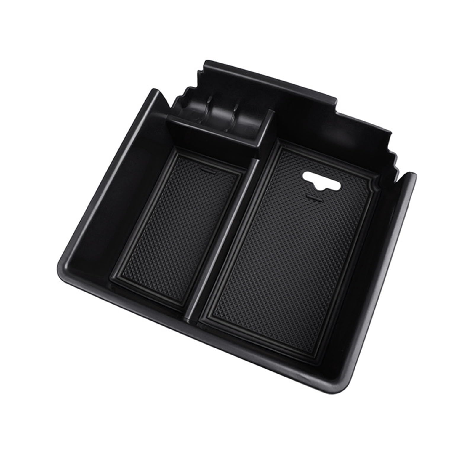 LFDTO Mittelkonsolen-Organizer for 2019 2020 2021 2022 2023 XL XLT Lariat Zubehör passend for Ford Ranger Armlehne Aufbewahrungsbox Einsatztablett(Black) von LFDTO