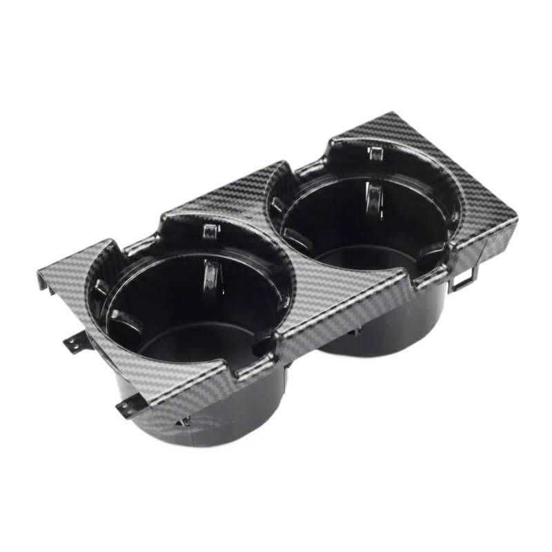 LFDTO Passend for BMW 3er E46 323i 318I 320I 1998-2006, Mittelkonsole, Wasserbecherhalter, Getränkeflaschenhalter, Münzfach 51168217953(Carbon Storage Box) von LFDTO