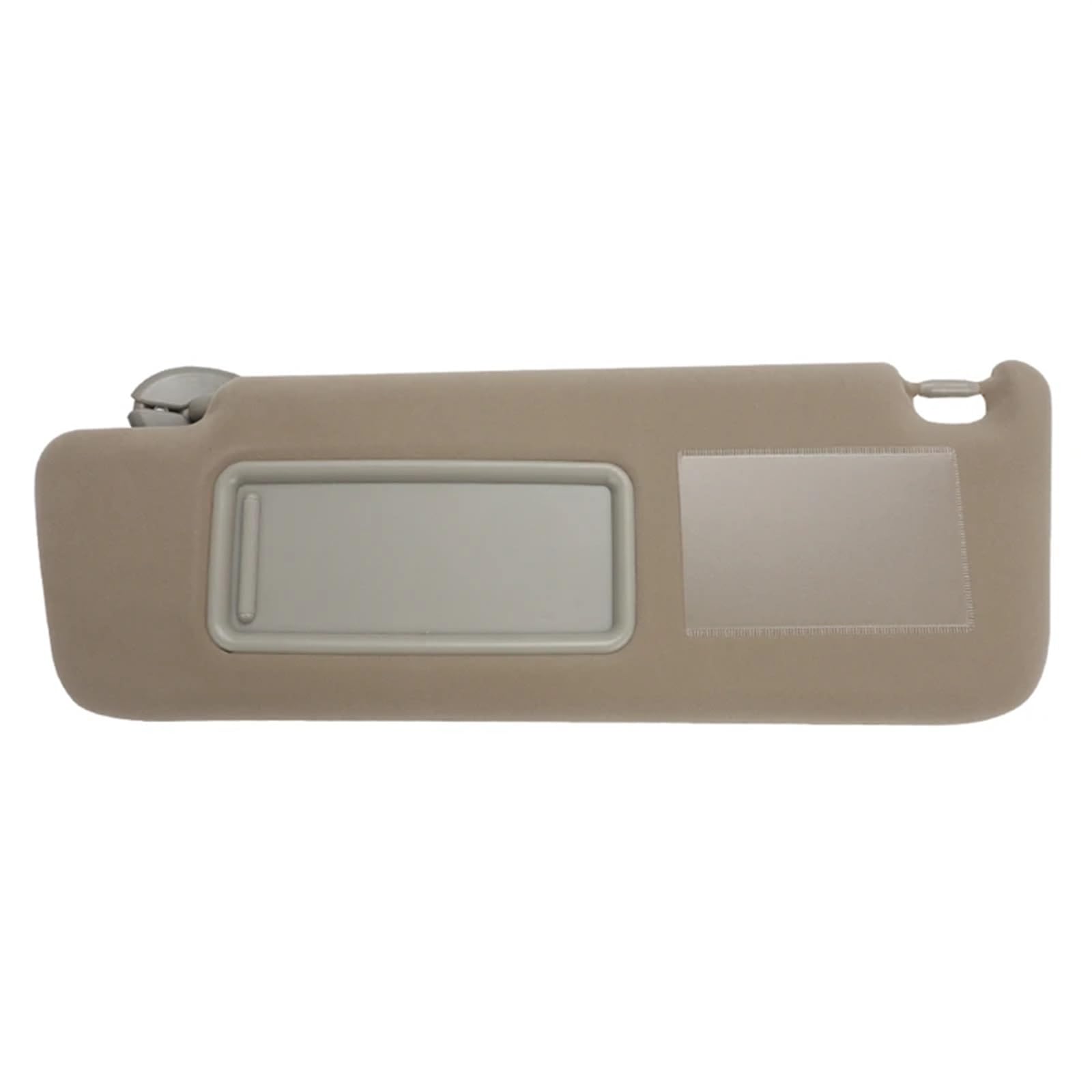 LFDTO Sonnenblende Fahrer Beifahrerseite Sonnenblende Mit Lampe Passend for Toyota Land Cruiser J12 2002-2009 74310-6A020 Sonnenblende Sonnenschutz(Beige Left) von LFDTO