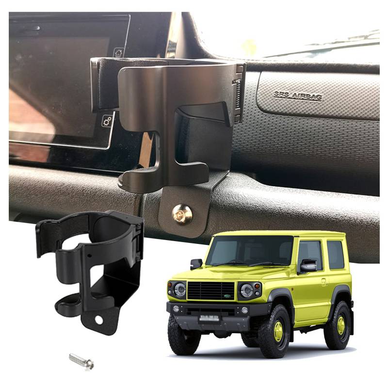 LFOTPP für Suzuki Jimny Getränkehalter Handyhalter Kopilot, Zubehör Becherhalter handyhalterung Innere Organizer von LFOTPP