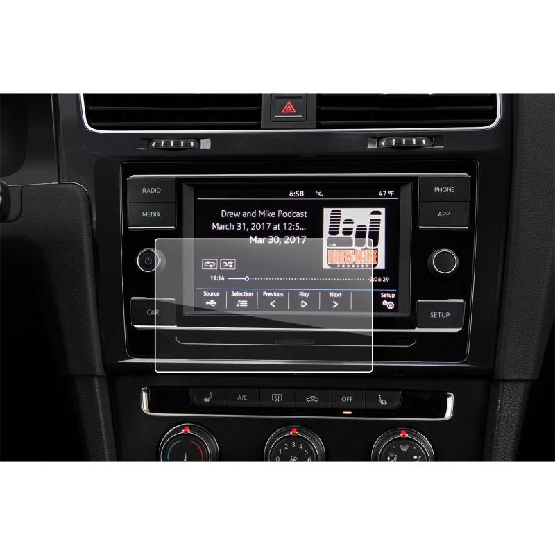 LFOTPP Golf 7 Facelift GTI GTE GTD Golf R Variant 6,5 Zoll Navigation Schutzfolie - 9H Kratzfest Anti-Fingerprint Displayschutzfolie GPS Navi Folie von LFOTPP