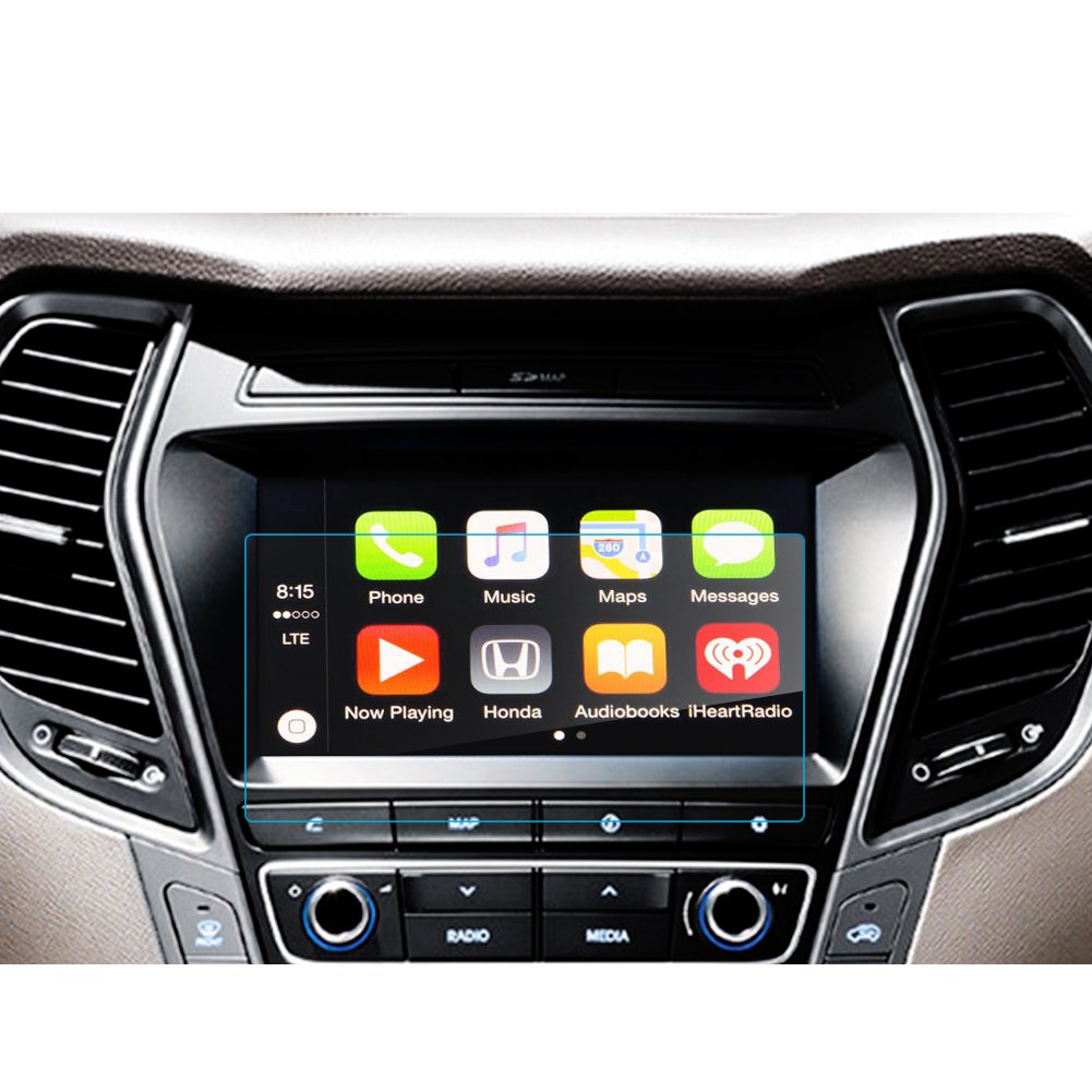 LFOTPP Hyundai Grand Santa Fe 8 Zoll Navigation Schutzfolie - 9H Kratzfest Anti-Fingerprint Displayschutzfolie GPS Navi Folie von LFOTPP