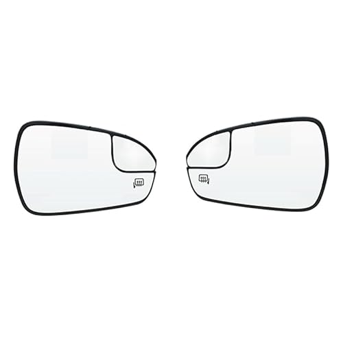 Spiegelglas Ersatz für Ford Fusion 13-20, Außenspiegel Glas Asphärisch, Links Rechts Verstellbar, Beheizbar Umkehrlinse, Ersatzspiegelglas, C calienta un par von LGTT