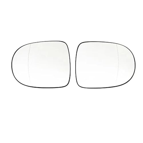 Spiegelglas Ersatz für Renault Clio 3 Twingo Modus 09-14, Außenspiegel Glas Asphärisch, Links Rechts Verstellbar, Beheizbar Umkehrlinse, Ersatzspiegelglas, C calienta un par von LGTT