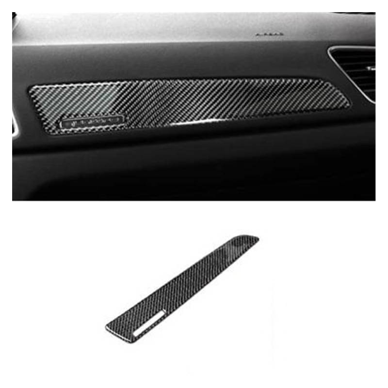 Für Q3 8U 2013-2018 Carbon Fiber Armaturenbrett Türverkleidung Zierleisten Instrument Dekoration Aufkleber Auto Innenausstattung(Classic LHD) von LHHDM